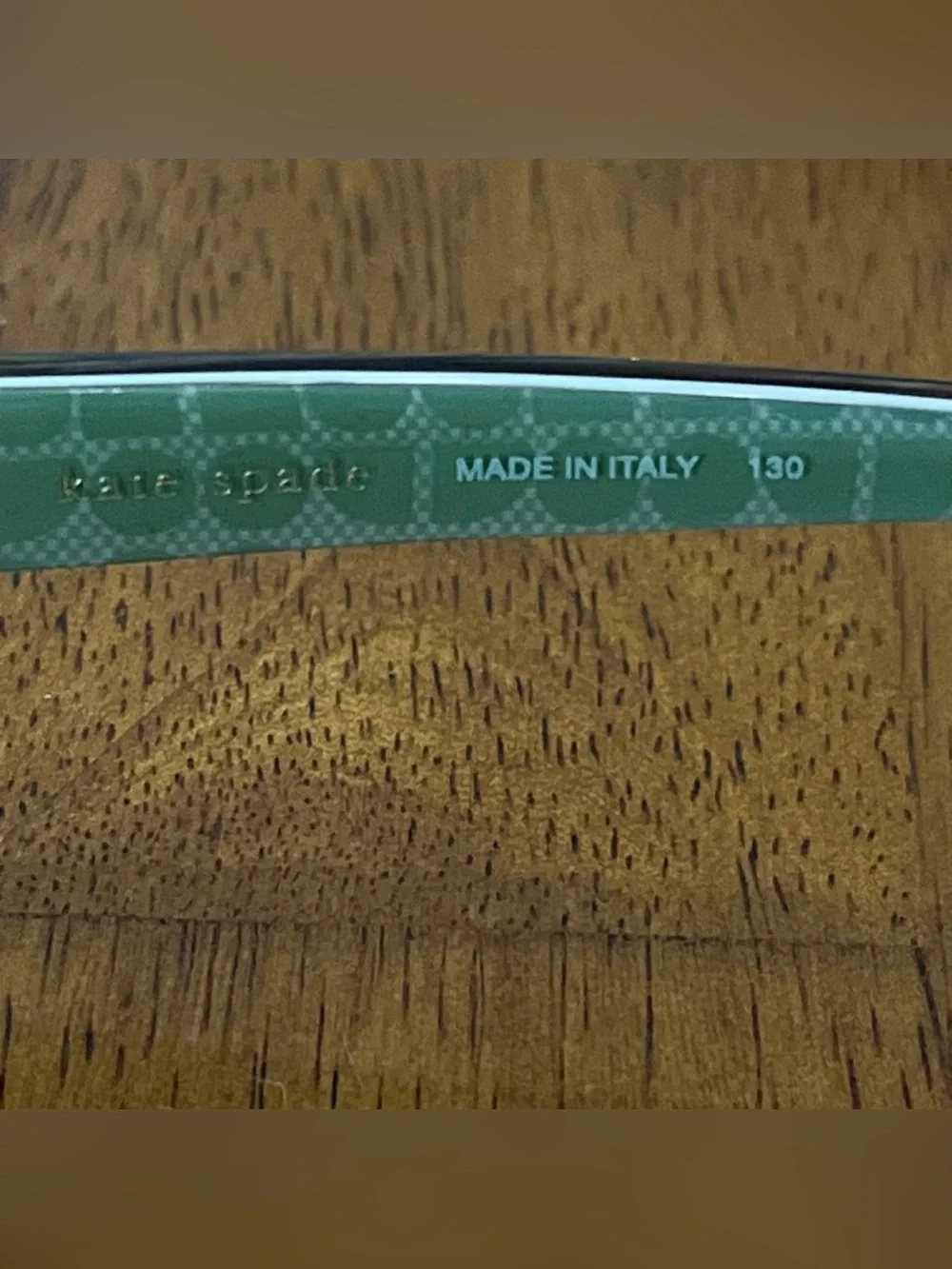 Kate Spade Florence 0JDJ Brown Green Rectangle Eyeglasses Plastic Frame 130 RX